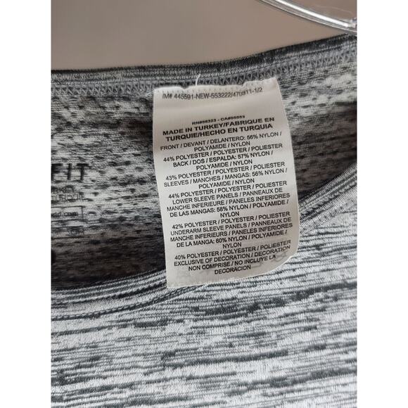 Nike Dri-Fit black white long sleeve shirt - small - Picture 4 of 4